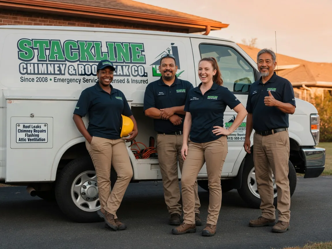 Chimney flashing repair company in Velma, OK